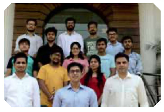 Researchers planning an AI experiment together